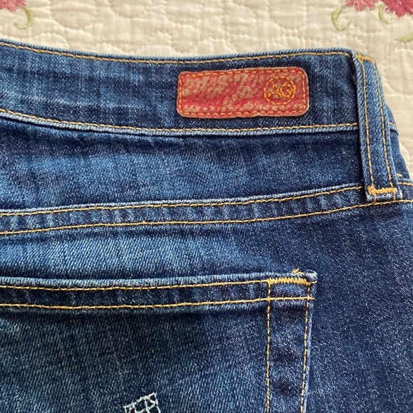 AG Adriano Goldschmied The Jessie Curvy Boot Cut Fit Dark Wash Sz 27 (29) USA - Picture 16 of 16